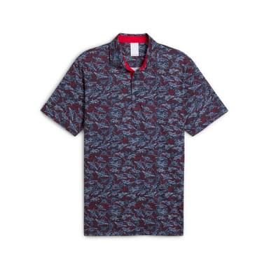 Puma Volition Jet Lines Golf Polo