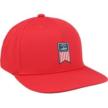 Callaway Patriot USA Red Headwear Cap Golf Apparel