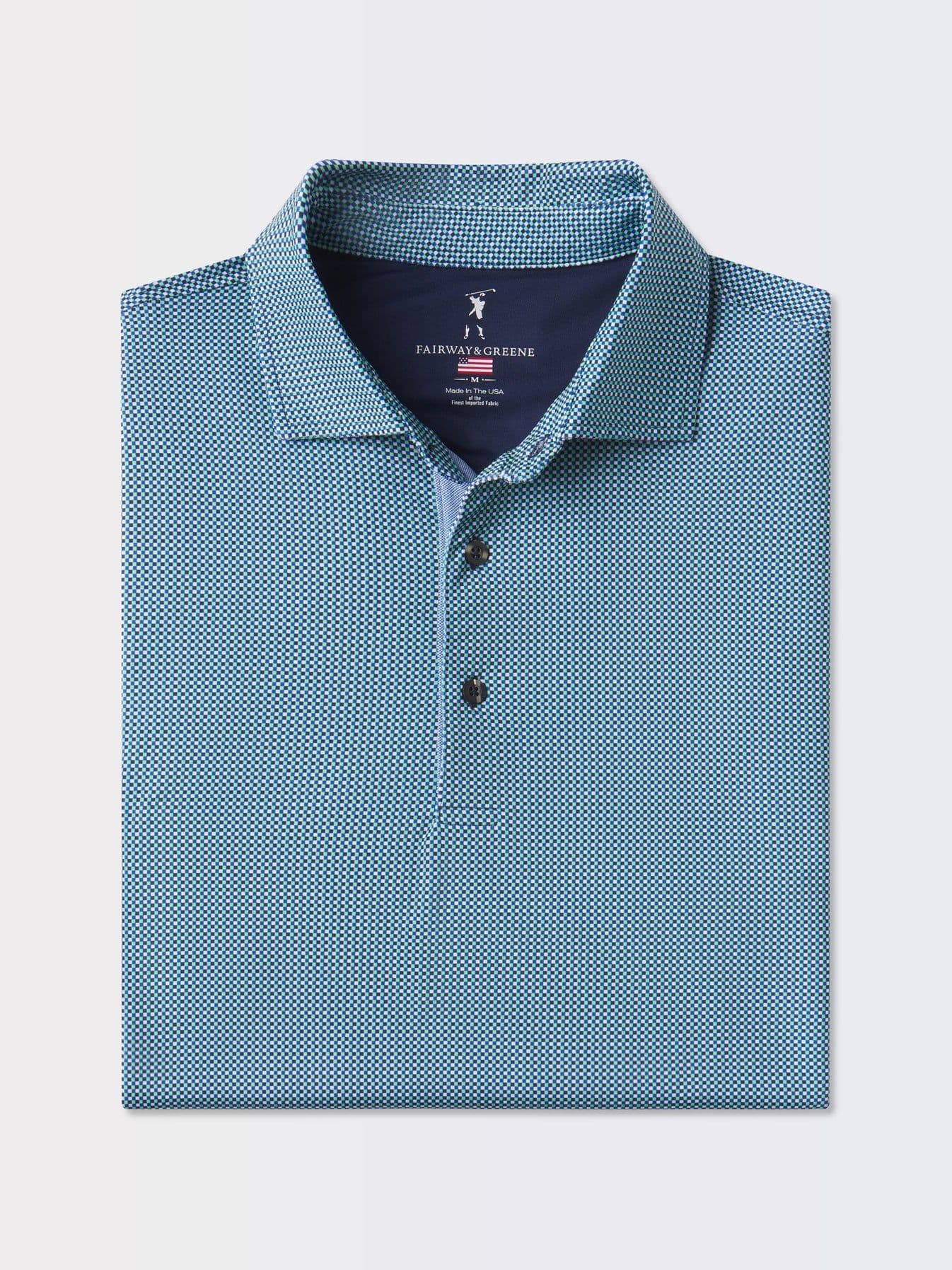 Fairway & Greene Granaway Check Polo