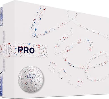 Vice Pro Golf Balls Red and Blue