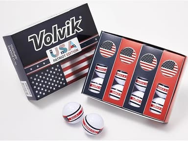 Volvik Vista 3 Prism 360 Golf Balls Patriot Edition